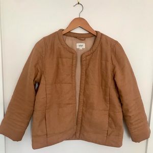 Aritzia Wilfred Quilted Jonquille Jacket
